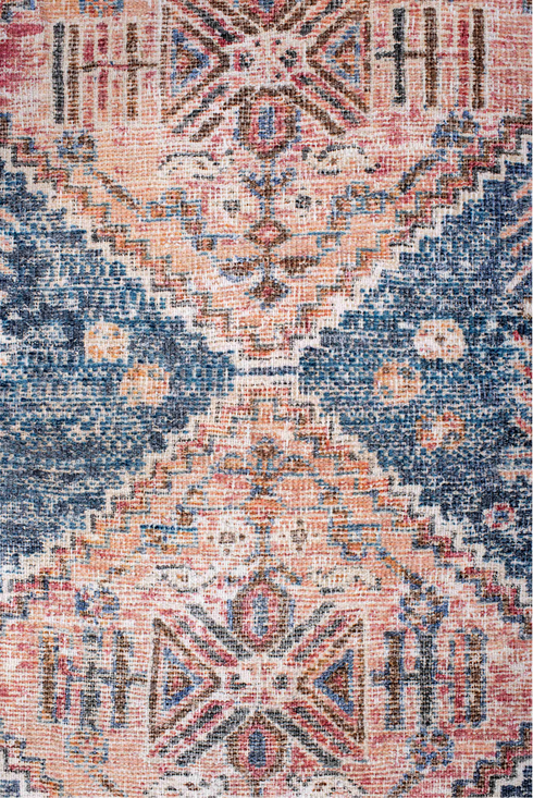 Antique Afshar Area Rug (4' x 5')